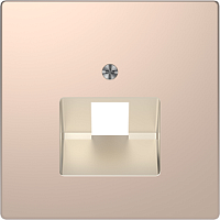 Лицевая панель Schneider Electric Merten D-Life для 1-м. розетки RJ45 шампань